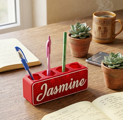 Honeycomb Pen Holder