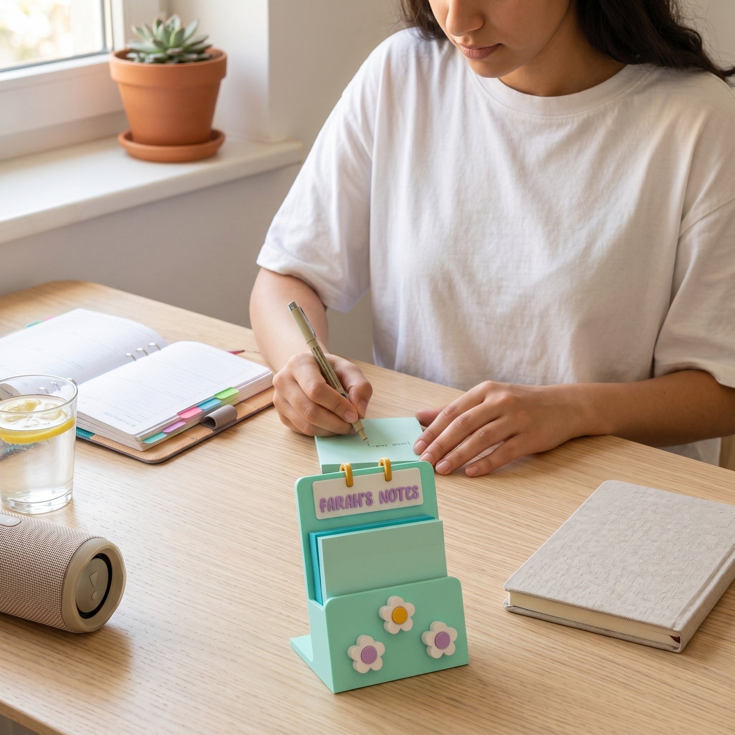 Sticky note holder