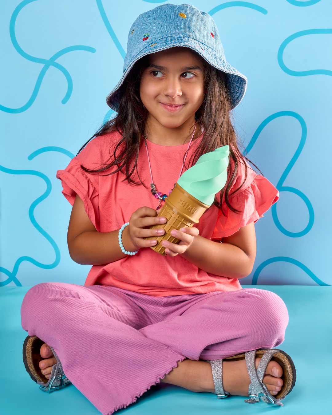 Ice-Cream 2-in-1 Pencil Case & Penholder