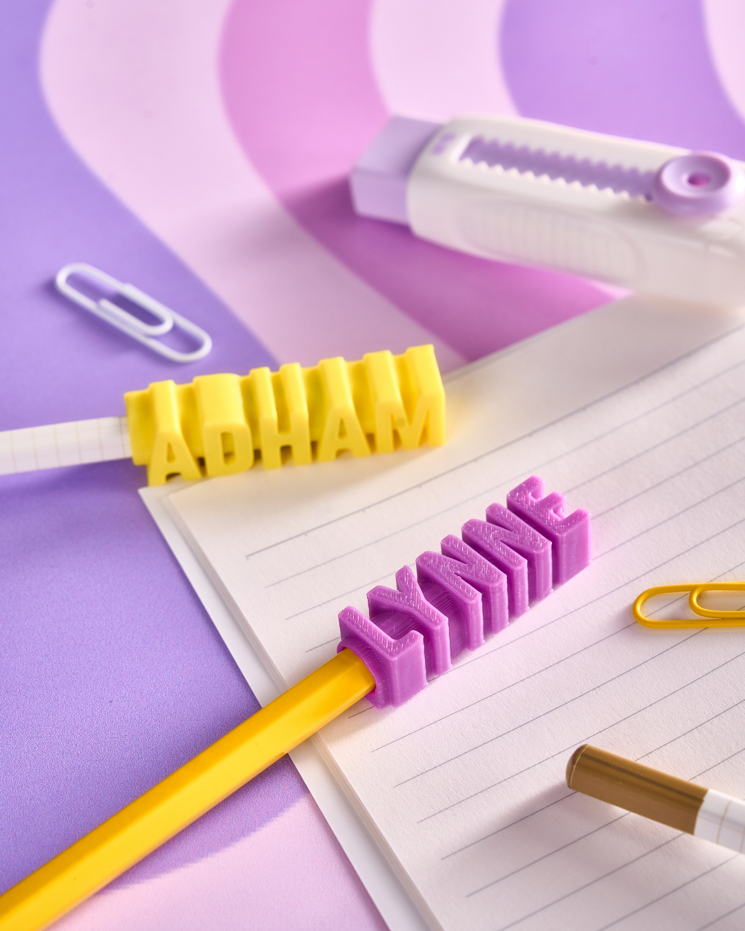 Name Pencil Topper