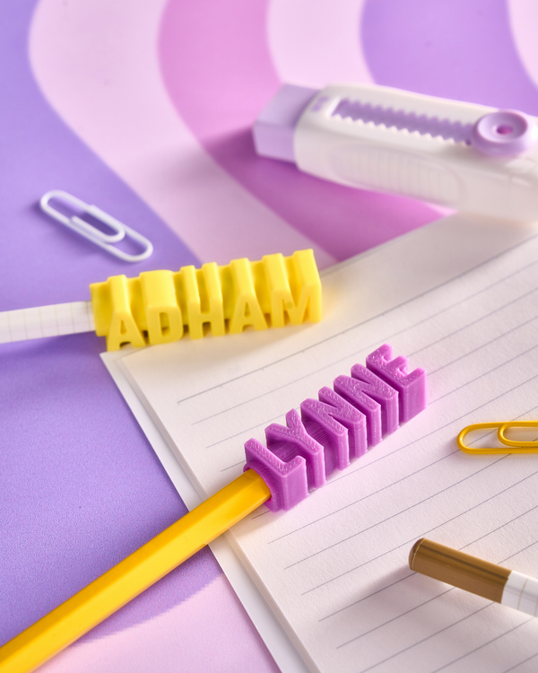 Name Pencil Topper