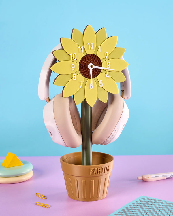 BloomTime Headphone & Clock Stand