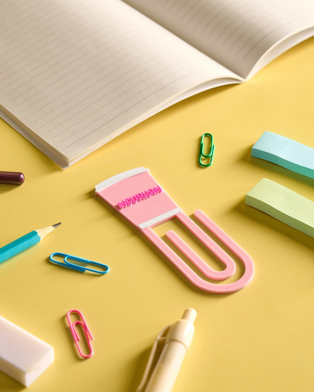 Coffee Cup Paper Clip (Pack of 4)