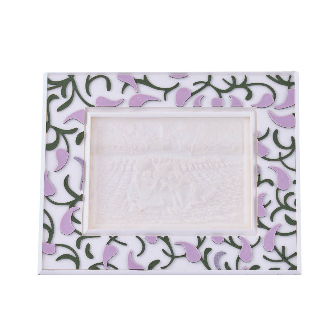 Floral Border Frame