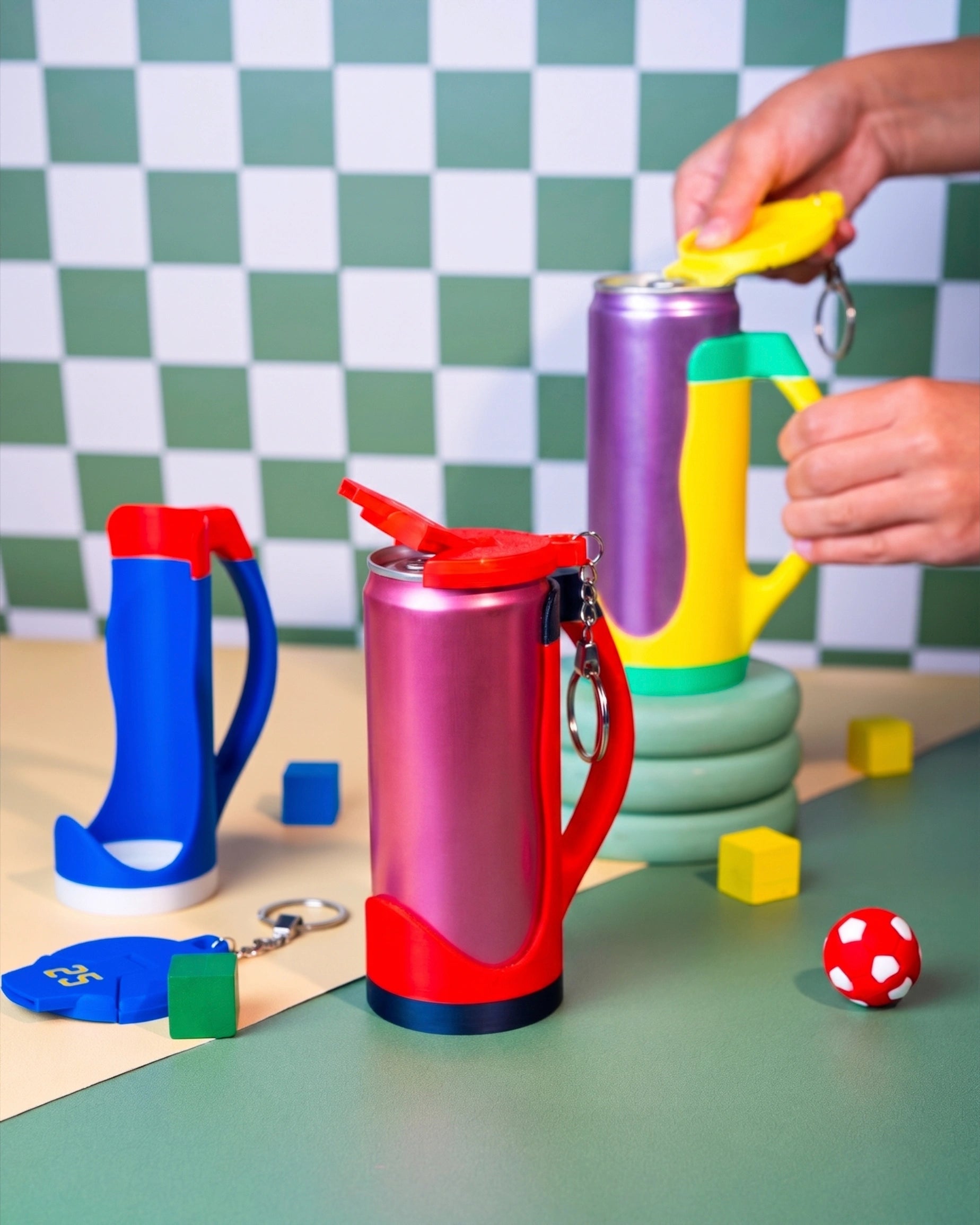Stadium Sip Set (Matching Holder & Cap)