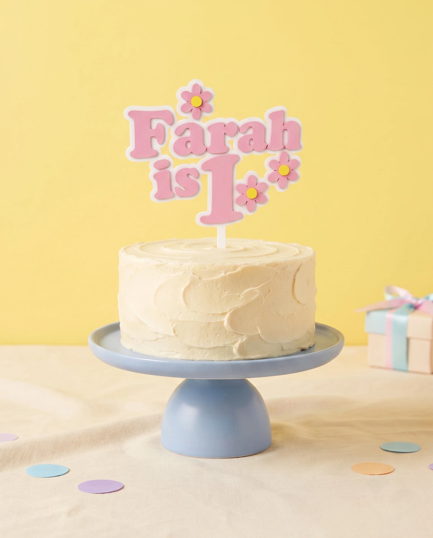 Flowers Cake Topper