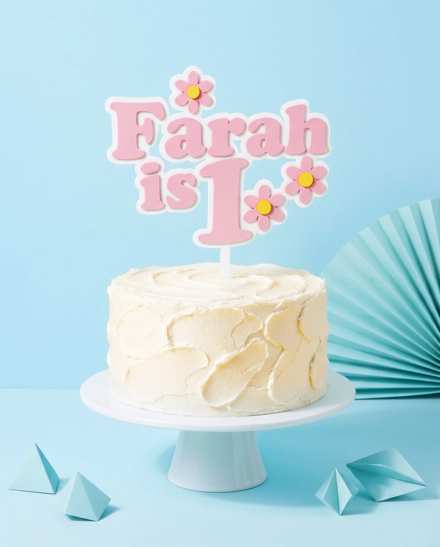 Flowers Cake Topper