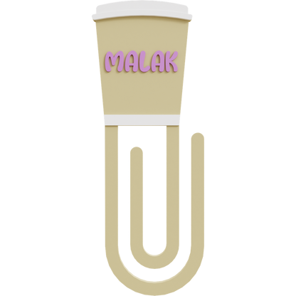 Coffee Cup Paper Clip (Pack of 4)