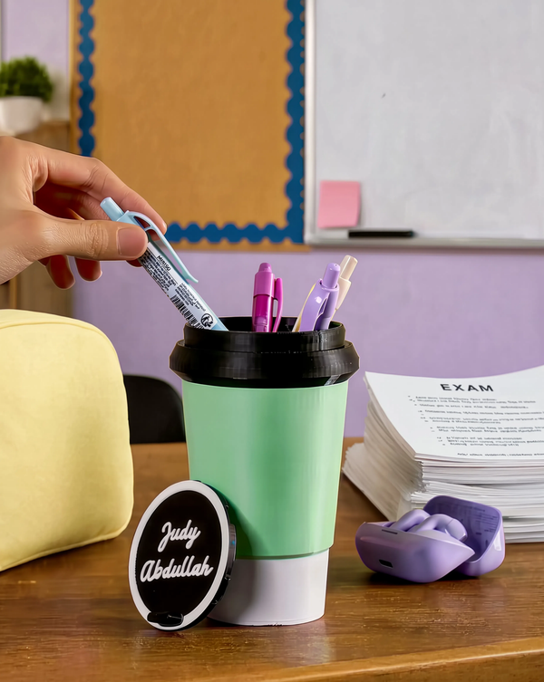 Coffee First Pen Holder