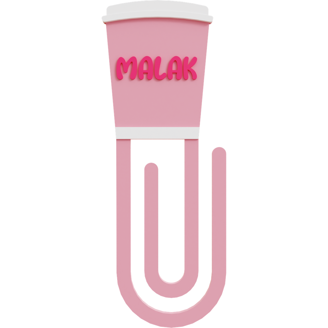 Coffee Cup Paper Clip (Pack of 4)