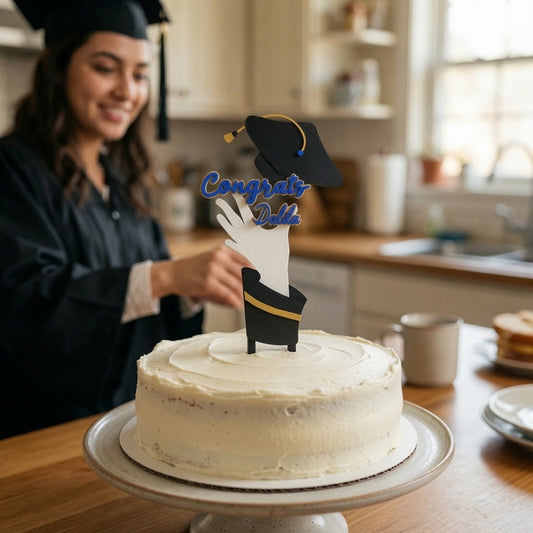 Graduation Cake Topper lifestyle photo