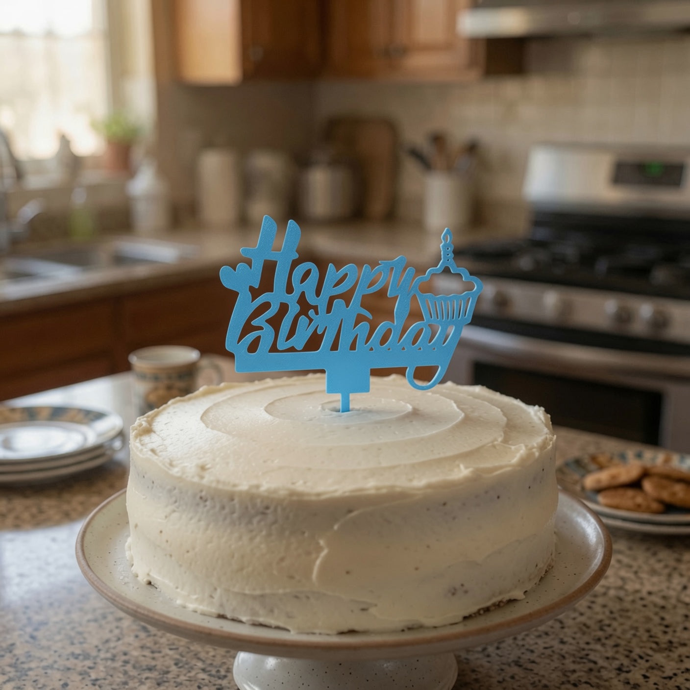 Happy Birthday Cake Topper