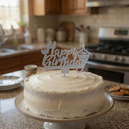 Happy Birthday Cake Topper
