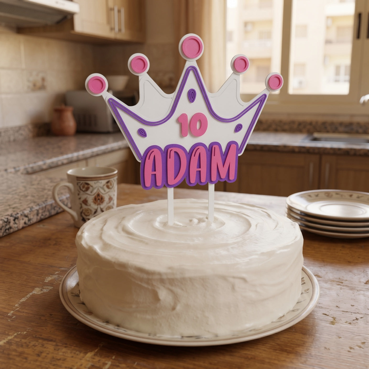 Crown Cake Topper