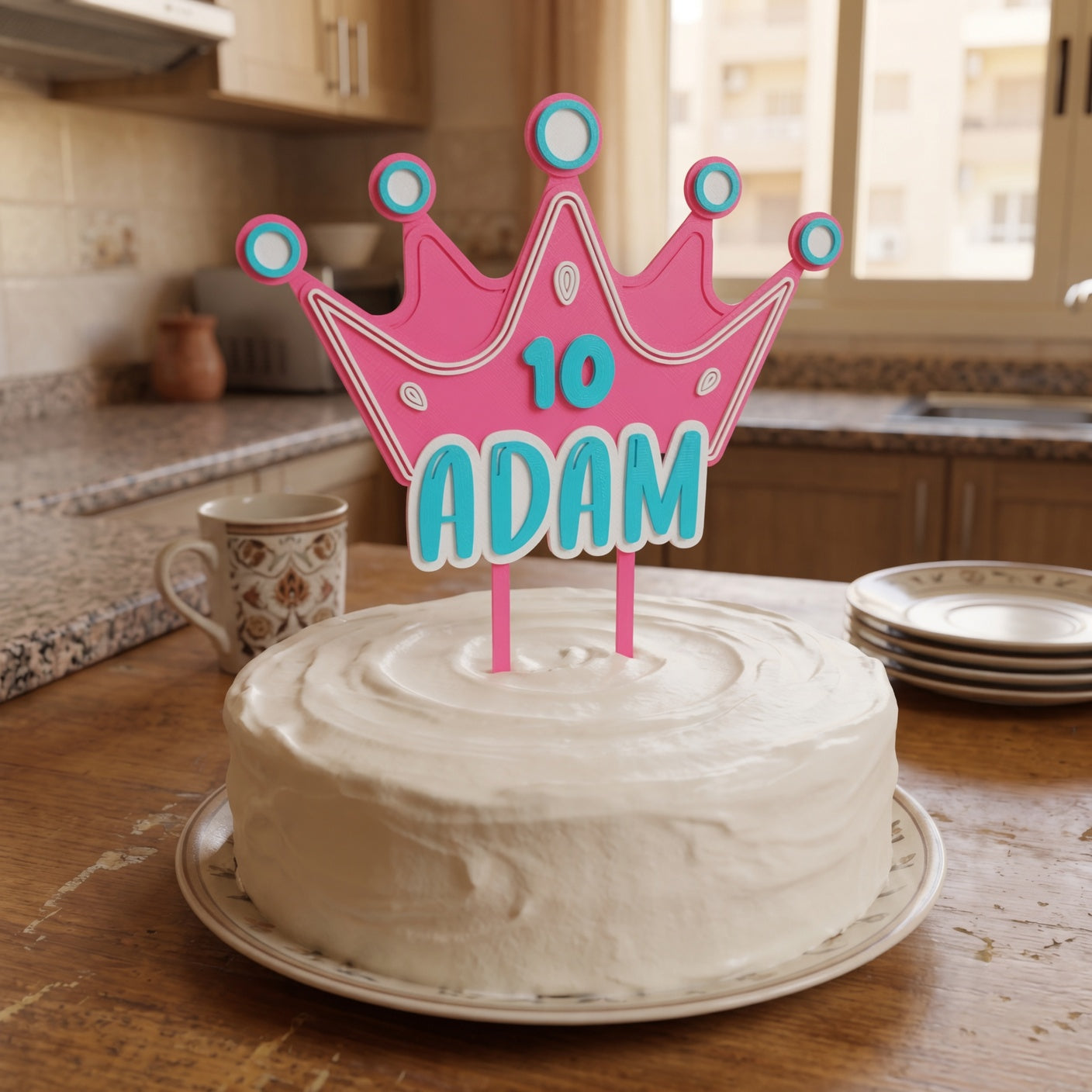 Crown Cake Topper