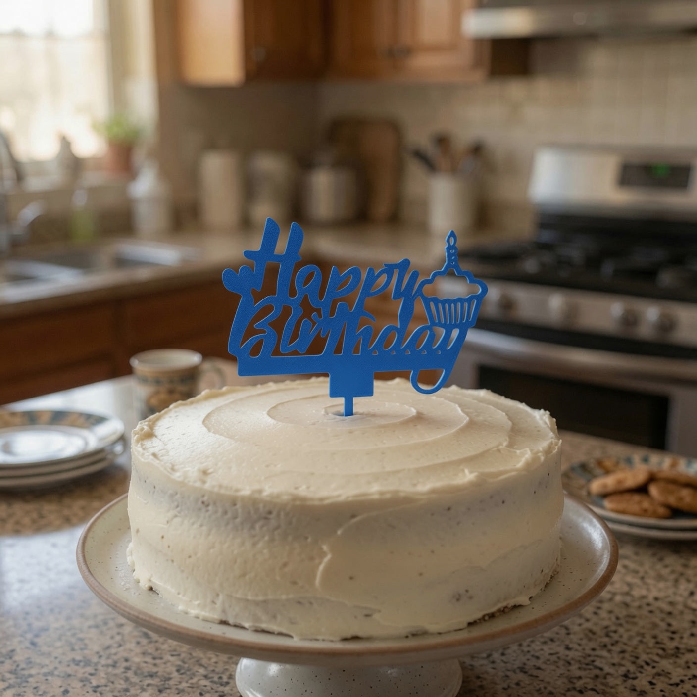 Happy Birthday Cake Topper