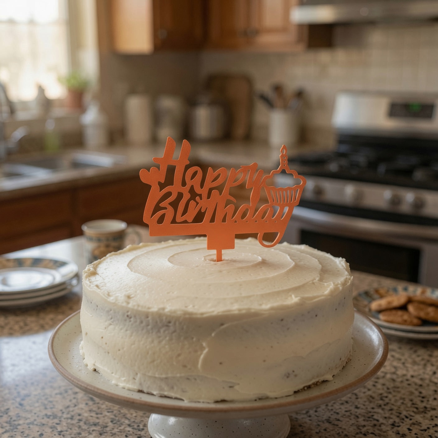 Happy Birthday Cake Topper