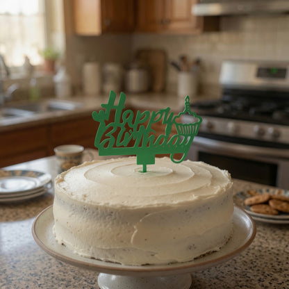Happy Birthday Cake Topper