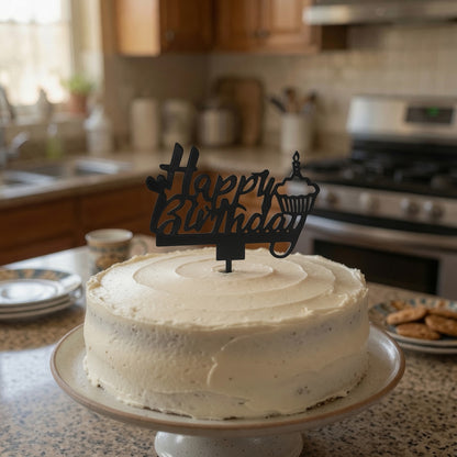 Happy Birthday Cake Topper