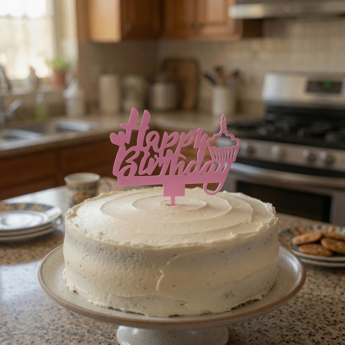 Happy Birthday Cake Topper