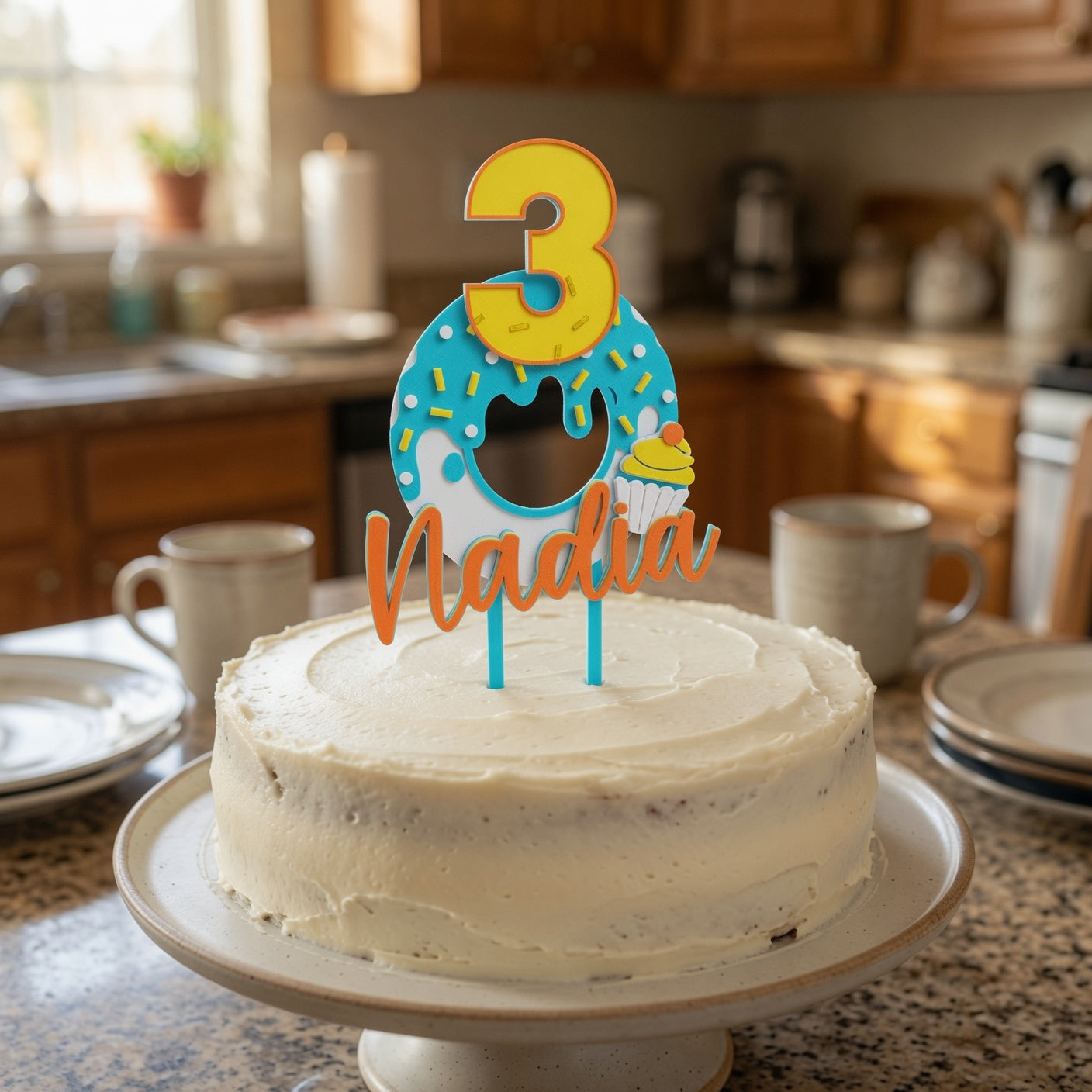 Cupcake Cake Topper