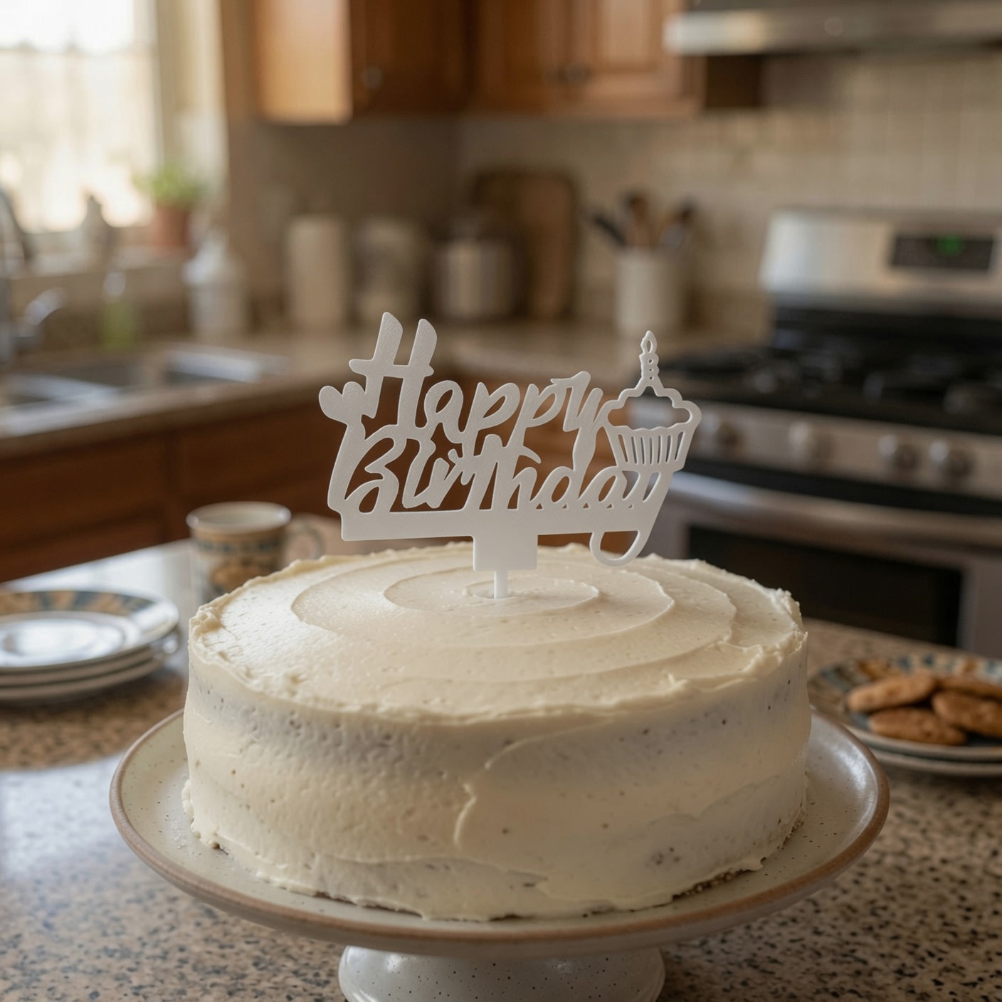 Happy Birthday Cake Topper