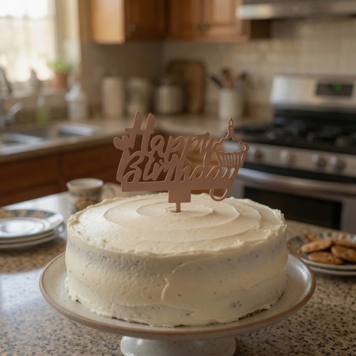 Happy Birthday Cake Topper