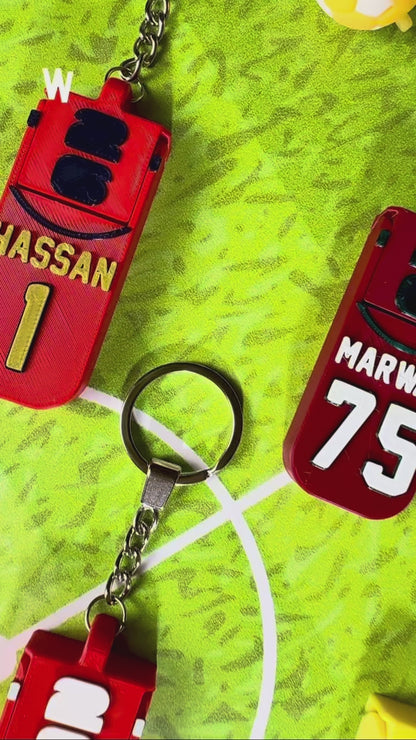 Jersey Tag Phone Holder