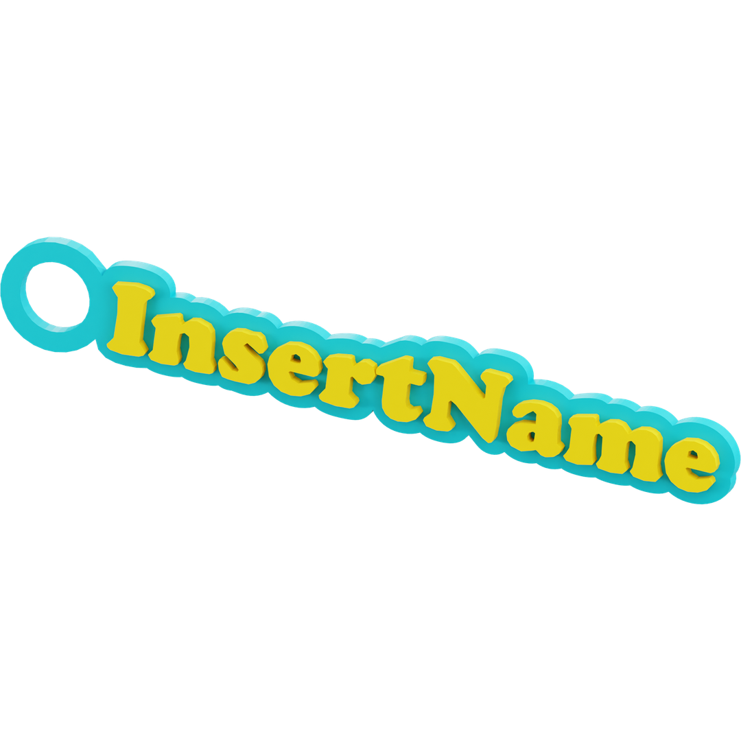 Text Name Tag