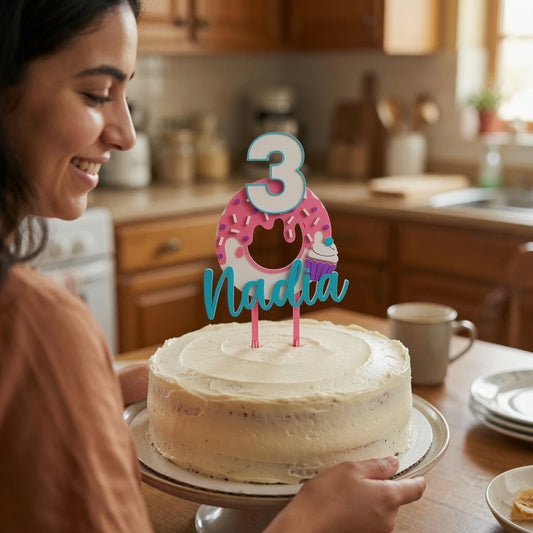 Cupcake Cake Topper lifestyle photo